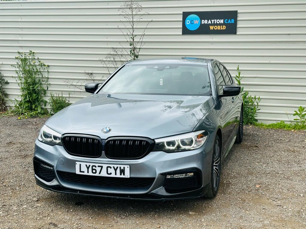 BMW 5 Series 2.0 520D M Sport Xdrive Euro 6 Ss Blue #6