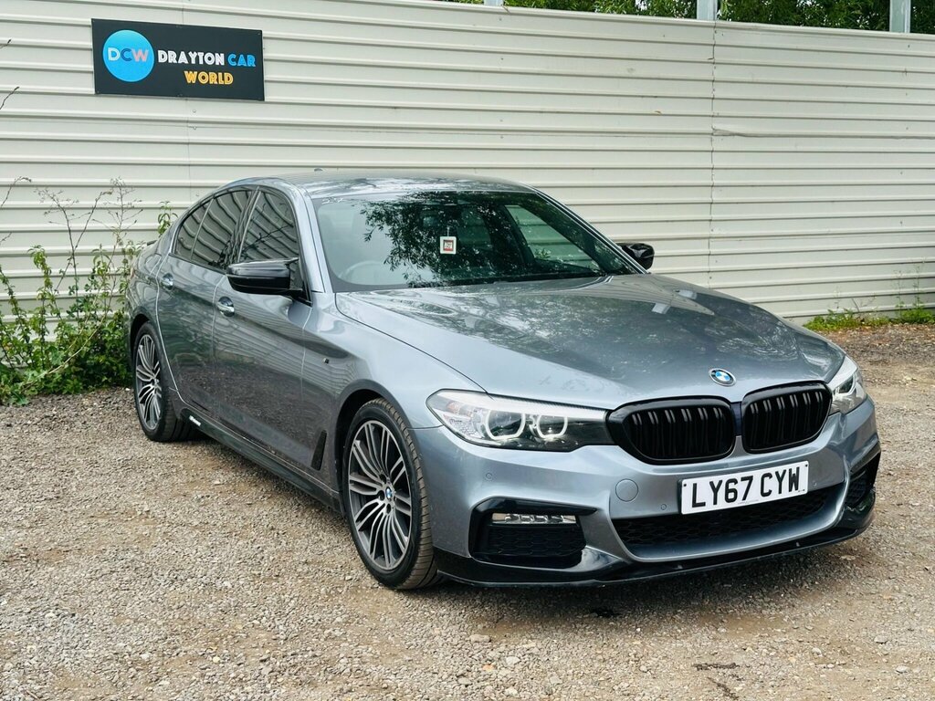 BMW 5 Series 2.0 520D M Sport Xdrive Euro 6 Ss Blue #3