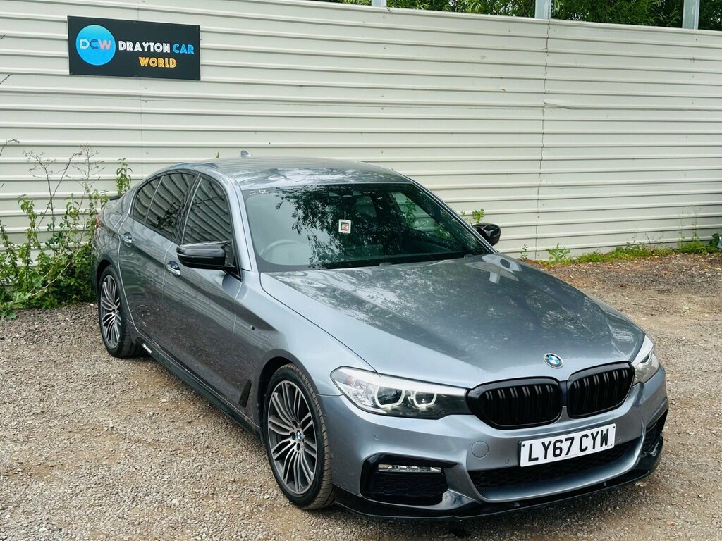 BMW 5 Series 2.0 520D M Sport Xdrive Euro 6 Ss Blue #4