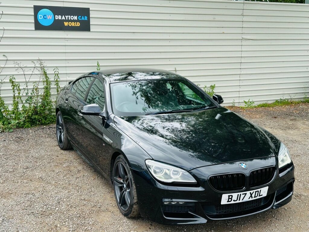 BMW 6 Series Gran Coupe 3.0 640D M Sport Euro 6 Ss Black #4