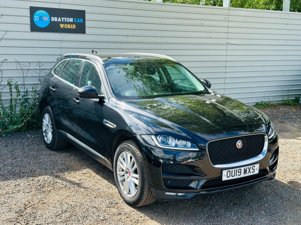 Jaguar F-Pace 2.0 D180 Portfolio Awd Euro 6 Ss Black #4