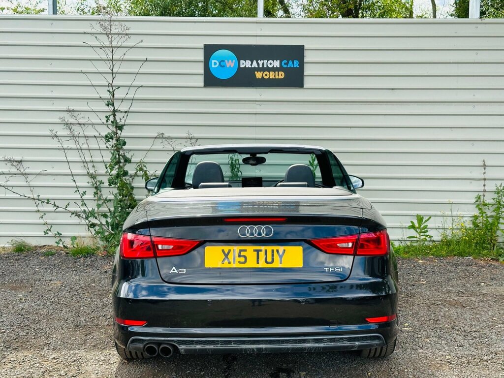 Audi A3 Cabriolet 2.0 Tdi Sport Euro 6 Ss Red #9