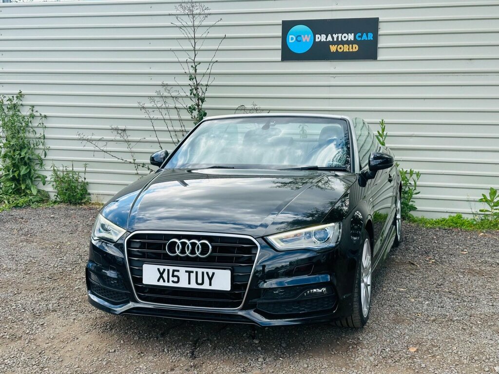 Audi A3 Cabriolet 1.8 Tfsi S Line S Tronic Euro 6 Ss Black #6
