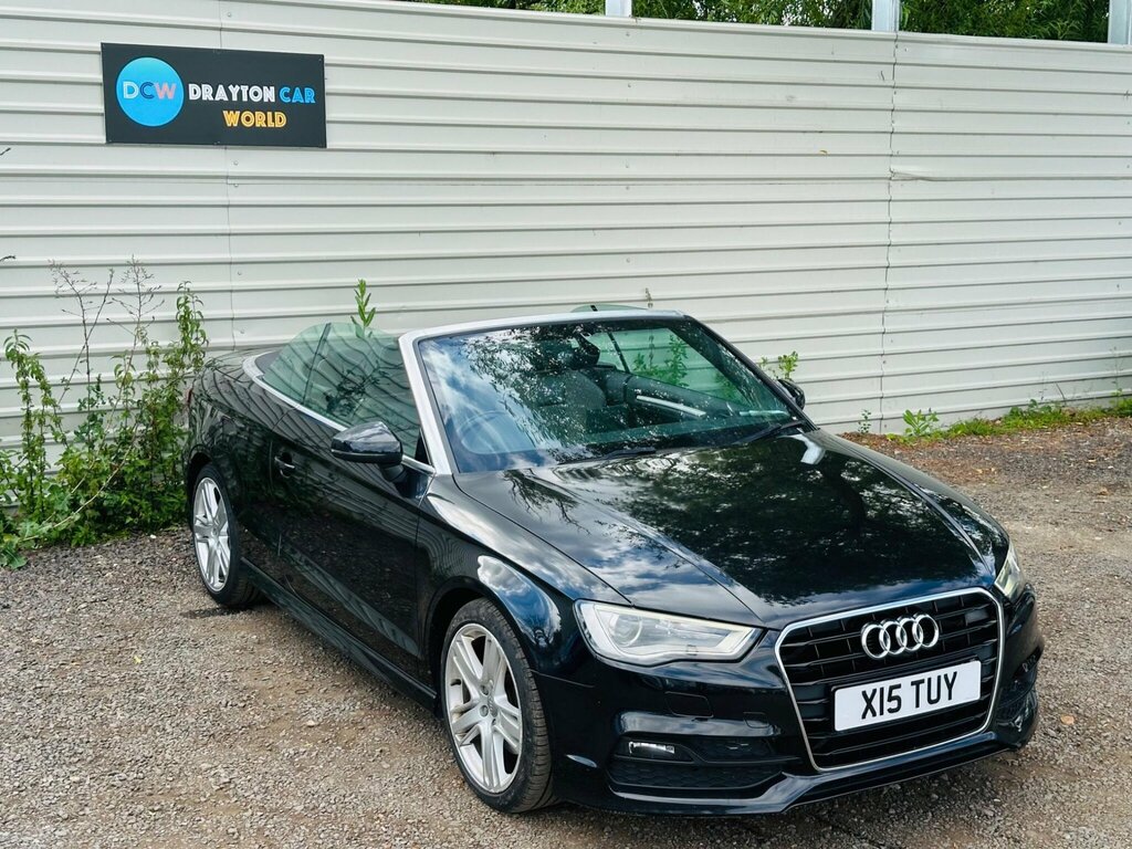 Audi A3 Cabriolet 1.8 Tfsi S Line S Tronic Euro 6 Ss Black #4