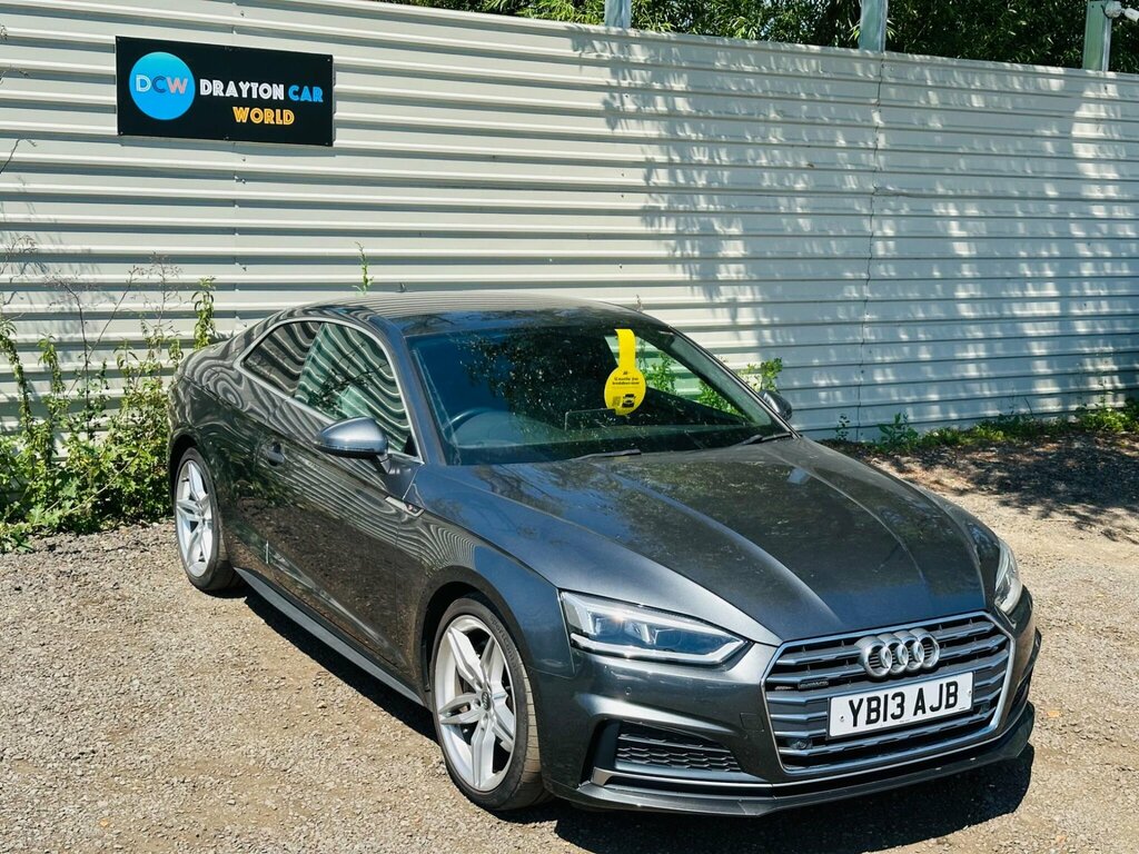 Audi A5 2.0 Tfsi S Line S Tronic Quattro Euro 6 Ss Grey #4