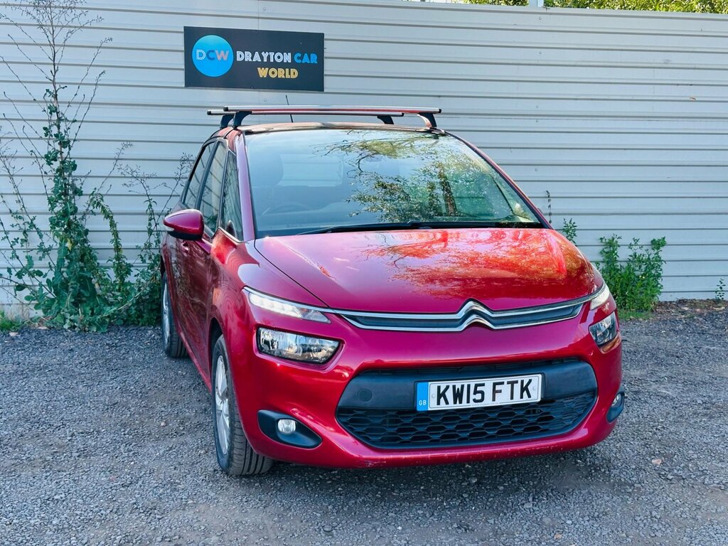 Citroen C4 Picasso 1.6 E-hdi Vtr Euro 5 Ss Red