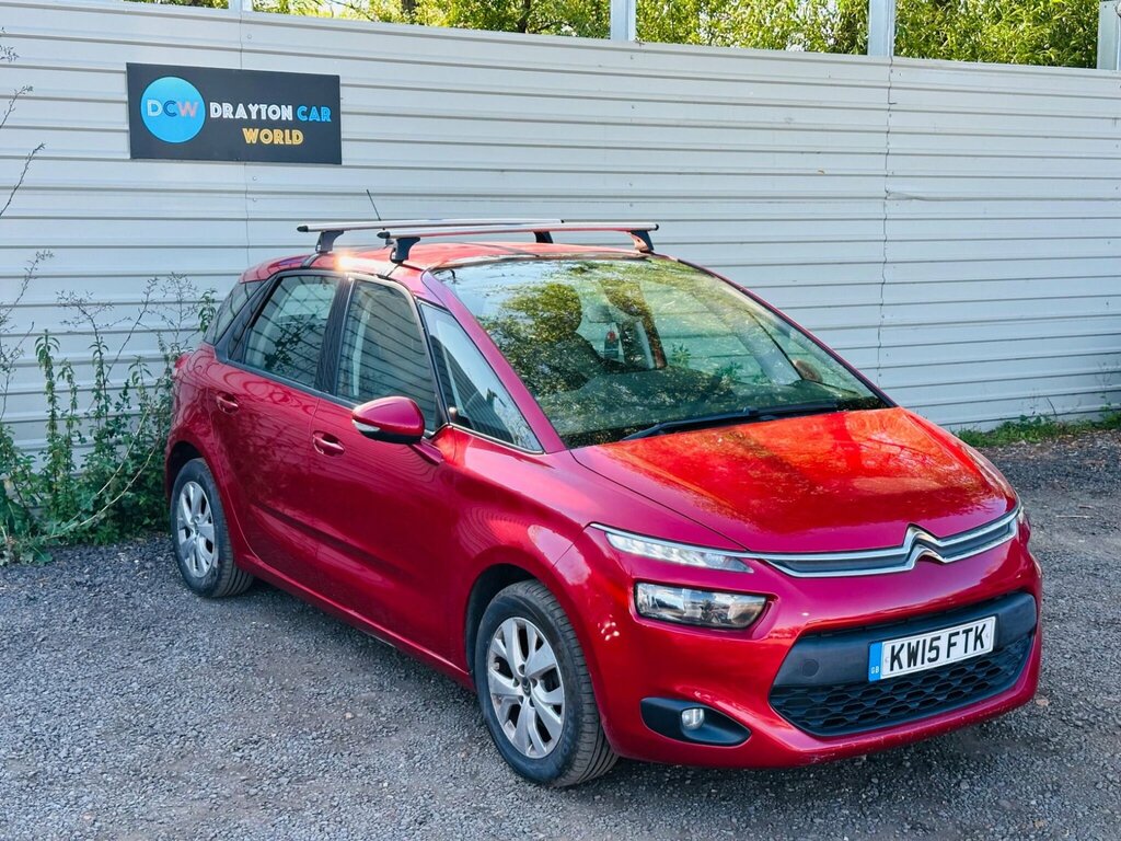 Citroen C4 Picasso 1.6 E-hdi Vtr Euro 5 Ss Red #4