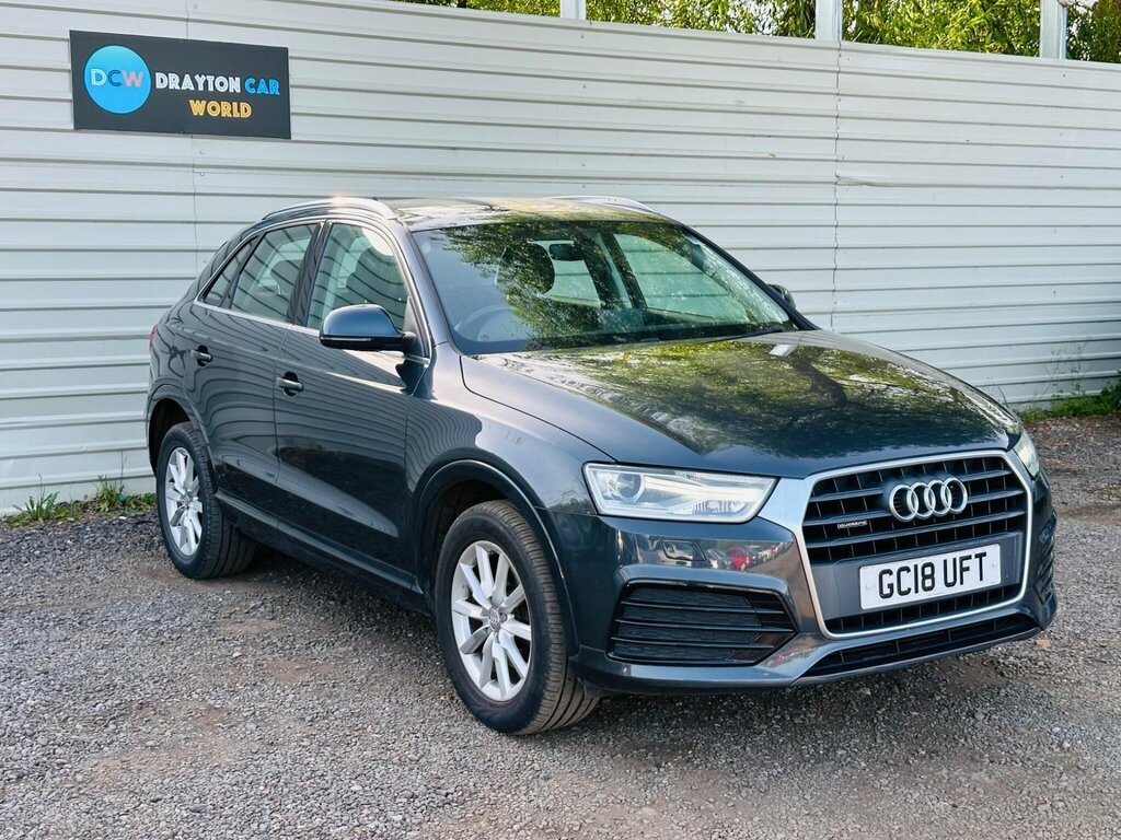 Audi Q3 2.0 Tdi Sport Quattro Euro 6 Ss Grey #3