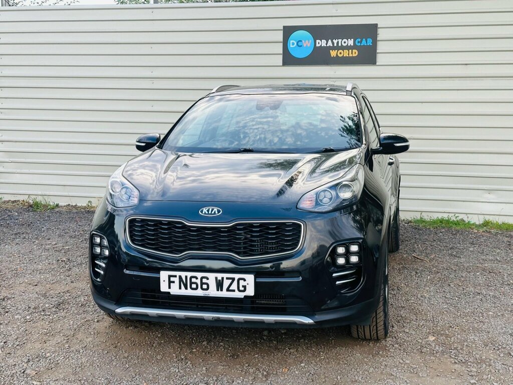 Kia Sportage 2.0 Crdi Gt-line Awd Euro 6 Black #6