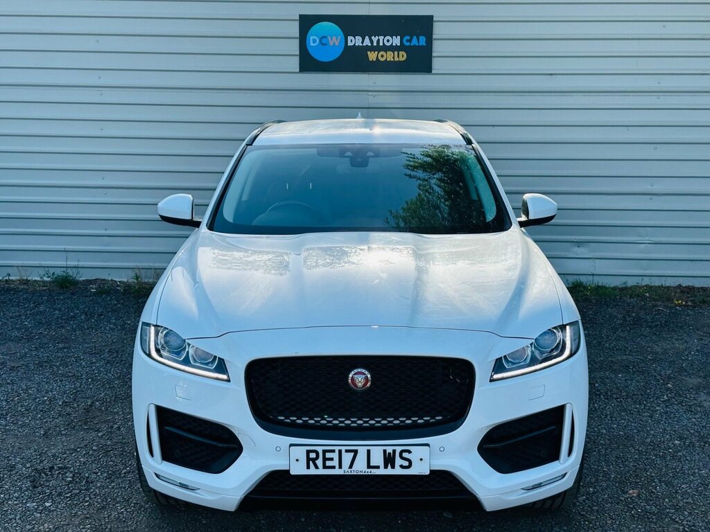 Jaguar F-Pace 2.0 D180 R-sport Awd Euro 6 Ss White #5
