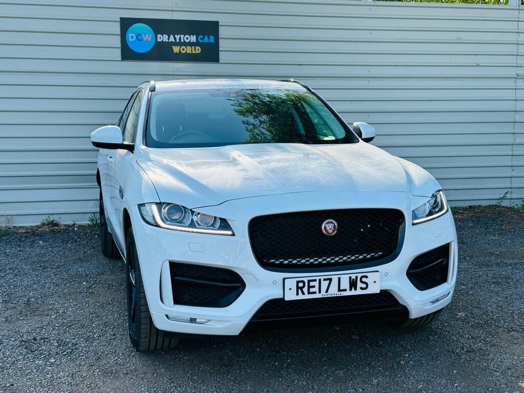 Jaguar F-Pace 2.0 D180 R-sport Awd Euro 6 Ss White