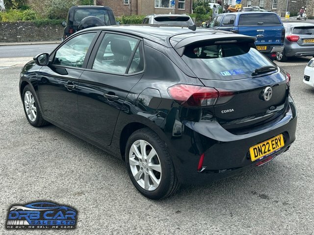 Vauxhall Corsa 1.2 Se Edition Hatchback Euro 6 DN22ERY Black #4