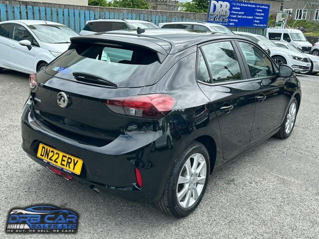 Vauxhall Corsa 1.2 Se Edition Hatchback Euro 6 DN22ERY Black #6