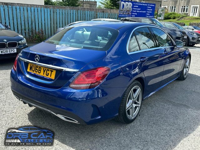 Mercedes-Benz C Class 2.0 C220d Amg Line Premium Saloon G-t Blue #5