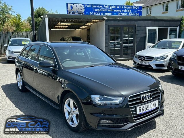 Audi A4 Avant 2.0 Tdi Ultra S Line Estate Euro Black