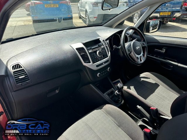 Kia Venga 1.6 4 123 Bhp Red #17
