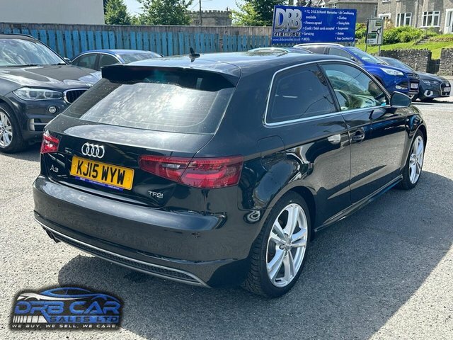 Audi A3 1.4 Tfsi S Line Hatchback Euro 6 Black #6