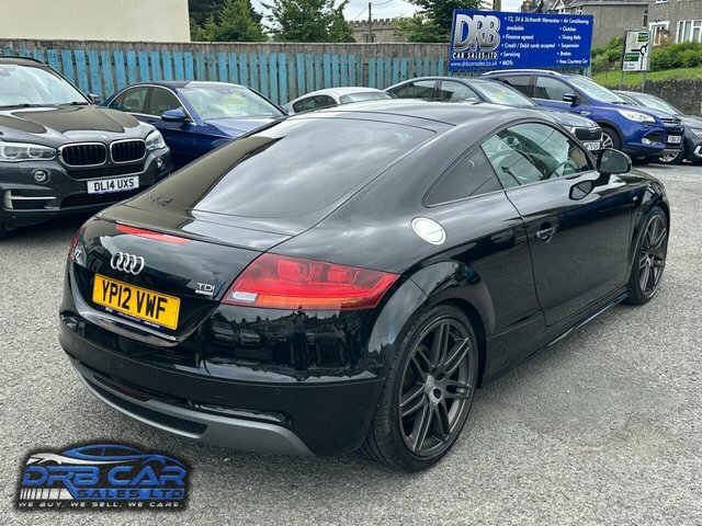 Audi TT 2.0 Tdi Black Edition Coupe Quat Black #6