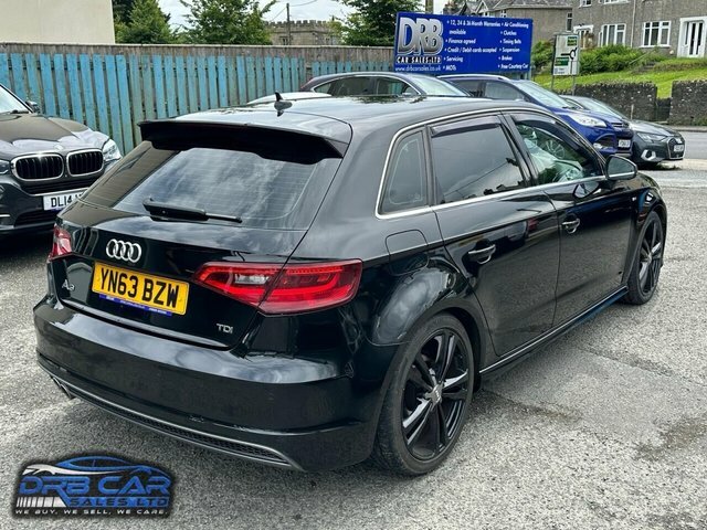 Audi A3 1.4 Tfsi Sport Sportback Euro 5 Ss Black #6