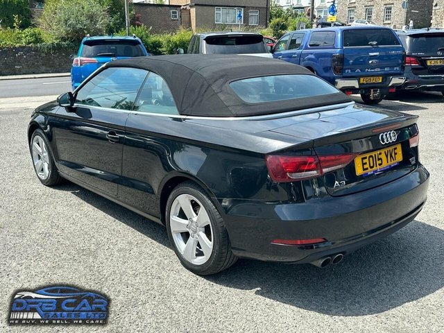 Audi A3 Cabriolet 1.4 Tfsi Cod Sport Convertible E Black #4