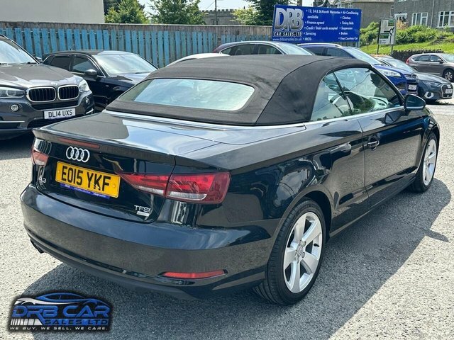 Audi A3 Cabriolet 1.4 Tfsi Cod Sport Convertible E Black #6