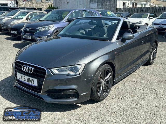Audi A3 Cabriolet 1.4 Tfsi Cod S Line Convertible S Troni Grey #3