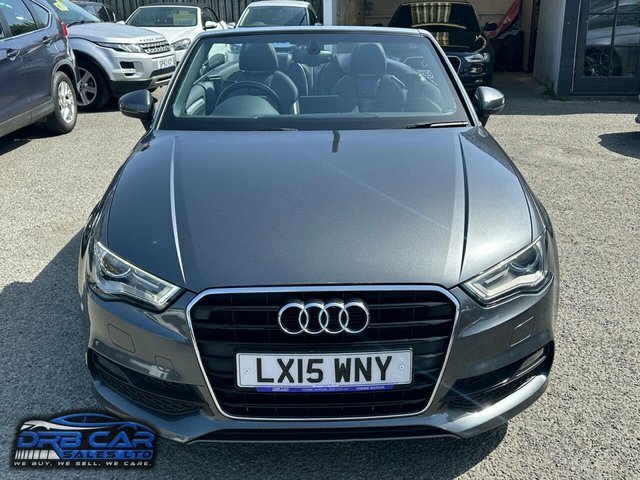 Audi A3 Cabriolet 1.4 Tfsi Cod S Line Convertible S Troni Grey #2