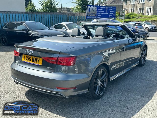 Audi A3 Cabriolet 1.4 Tfsi Cod S Line Convertible S Troni Grey #6