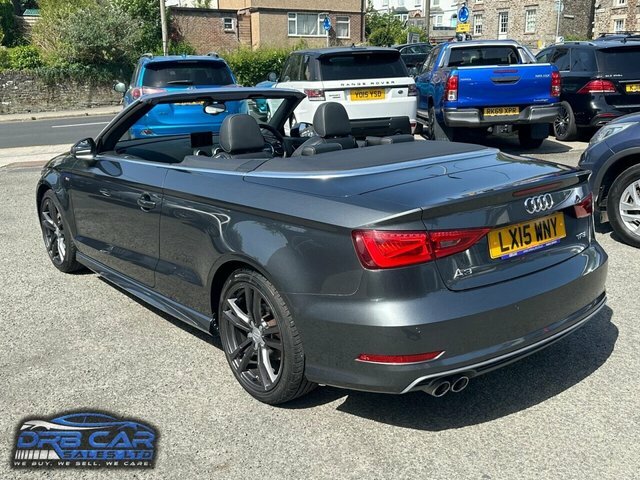 Audi A3 Cabriolet 1.4 Tfsi Cod S Line Convertible S Troni Grey #4
