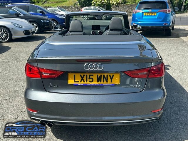 Audi A3 Cabriolet 1.4 Tfsi Cod S Line Convertible S Troni Grey #5