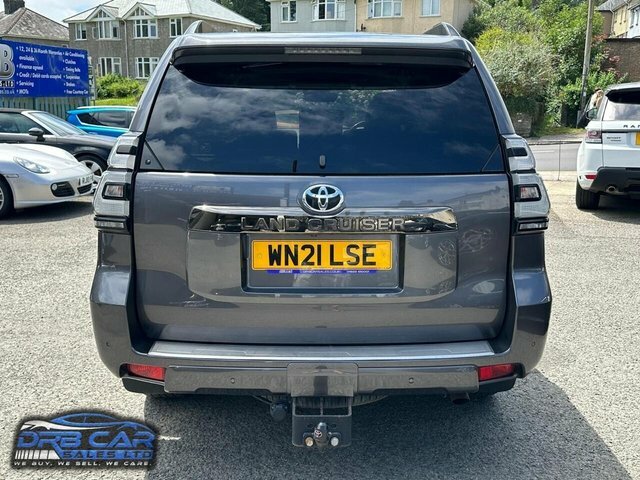 Toyota Land Cruiser 2.8D Invincible Suv 4Wd Euro 6 S Grey #5