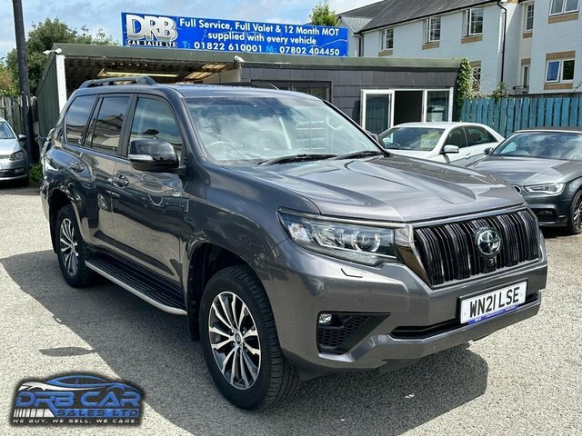 Toyota Land Cruiser 2.8D Invincible Suv 4Wd Euro 6 S Grey