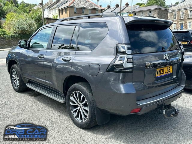 Toyota Land Cruiser 2.8D Invincible Suv 4Wd Euro 6 S Grey #4