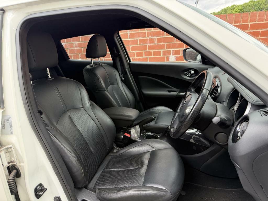 Nissan Juke 1.2 Dig-t Tekna White #4