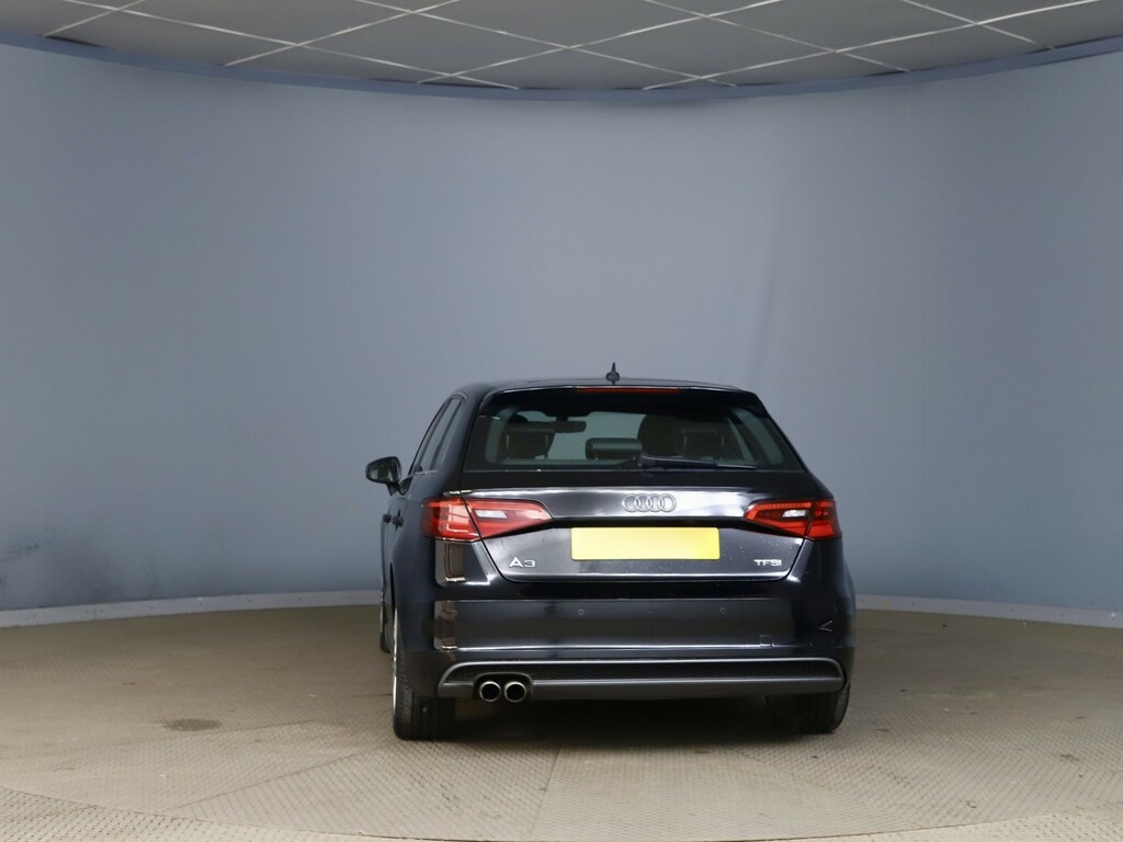 Audi A3 Hatchback 1.4 Tfsi S Line 2015 BL65RWV Black #5