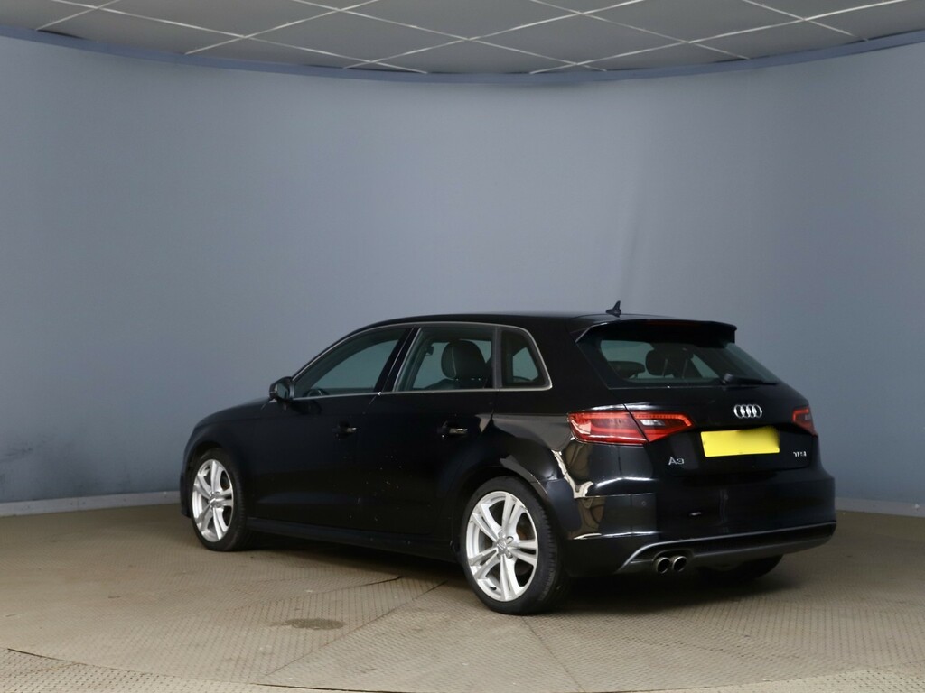 Audi A3 Hatchback 1.4 Tfsi S Line 2015 BL65RWV Black #6