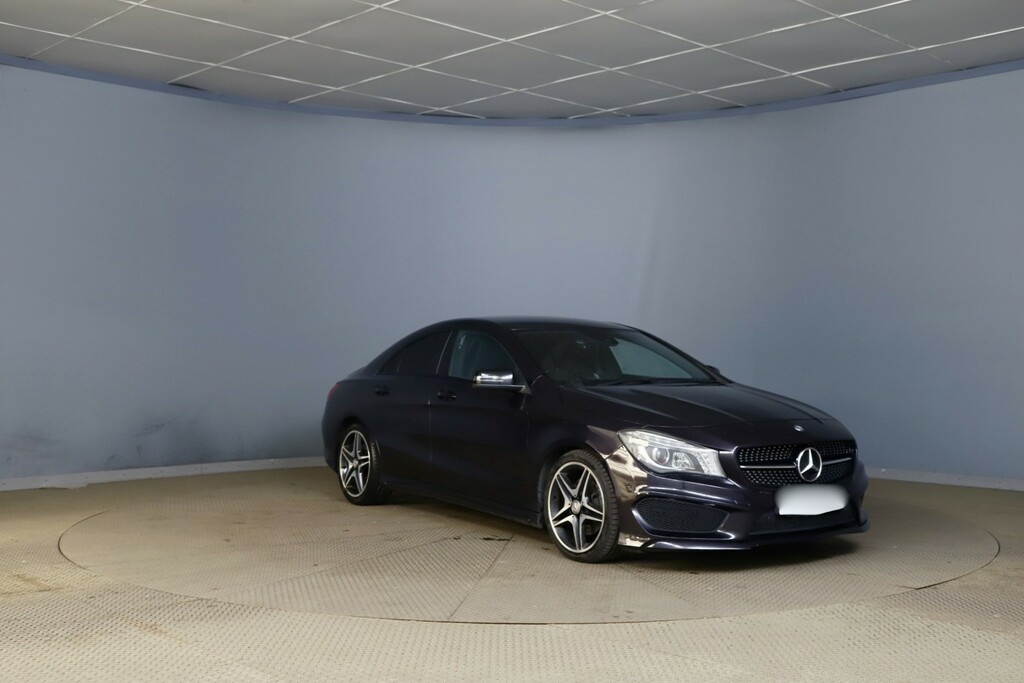 Mercedes-Benz CLA Class 2.1 Cla220 Cdi Amg Sport Purple