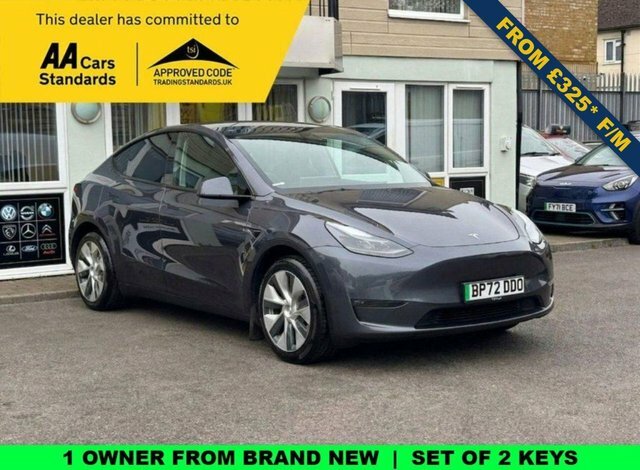 Tesla Model Y Dual Motor Long Range Suv 4Wde Grey
