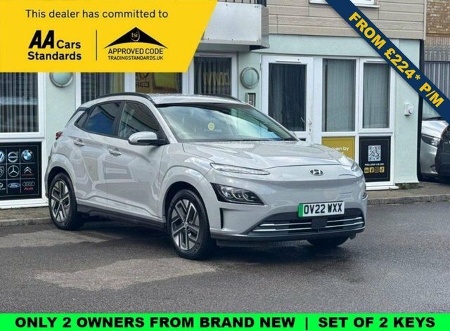 Hyundai Kona 64Kwh Premium Suv 10.5Kw Charge Grey