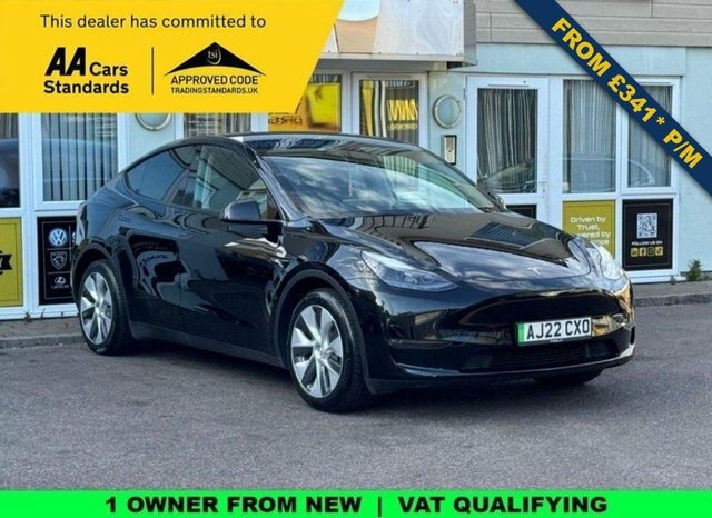 Tesla Model Y Dual Motor Long Range Suv 4Wde Black