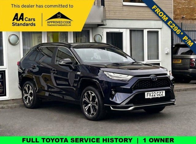 Toyota Rav 4 2.5 Vvt 18.1Kwh Dynamic Suv Plug-in Hyb Blue
