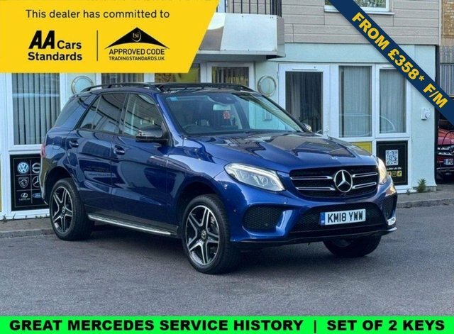 Mercedes-Benz GLE Class 3.0 Gle350d V6 Amg Line Premium Suv G Blue