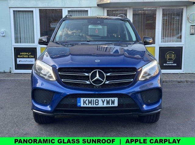 Mercedes-Benz GLE Class 3.0 Gle350d V6 Amg Line Premium Suv G KM18YWW Blue #2