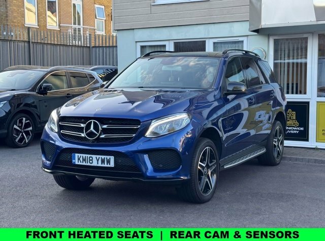Mercedes-Benz GLE Class 3.0 Gle350d V6 Amg Line Premium Suv G KM18YWW Blue #3
