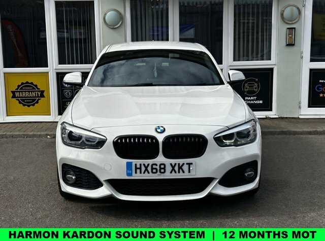 BMW 1 Series 2.0 118D M Sport Shadow Edition Hatchback Dies HX68XKT White #2