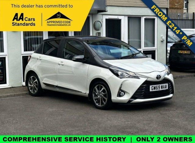Toyota Yaris 1.5 Vvt-i Y20 Hatchback Cvt Euro 6 111 White