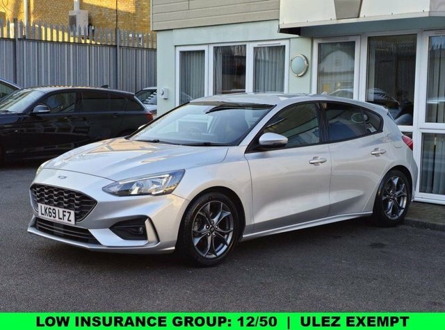 Ford Focus 1.0T Ecoboost St-line Hatchback LK69LFZ Silver #3