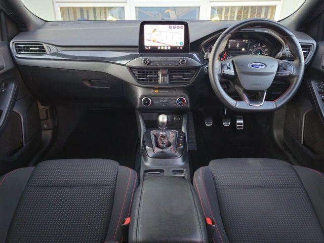 Ford Focus 1.0T Ecoboost St-line Hatchback LK69LFZ Silver #6