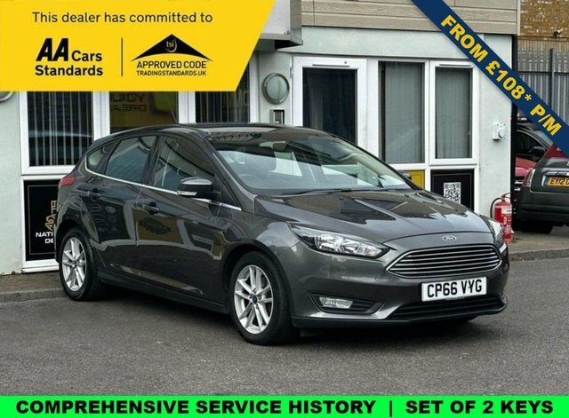 Ford Focus 1.0T Ecoboost Zetec Hatchback Eu Grey