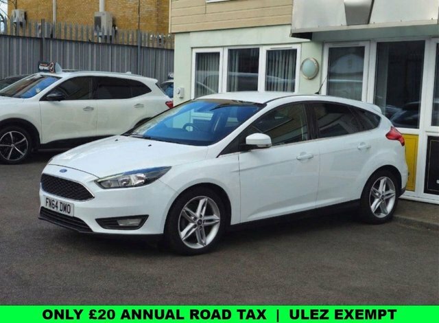 Ford Focus 1.0T Ecoboost Zetec Hatchback Eu White #3